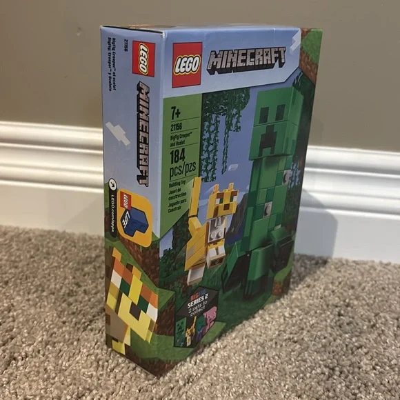 SOLD Lego BigFig Creeper and Ocelot + 
BigFig Pig with Baby Zombie - Picture 3 of 9